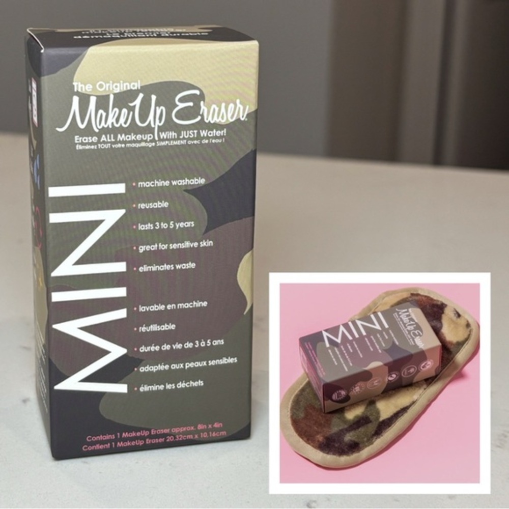 Makeup Eraser Camo Mini Pro Makeup Eraser (BRAND NEW, NEVER OPENED)